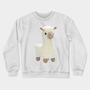 Llama Crochet Baby Toy Crewneck Sweatshirt